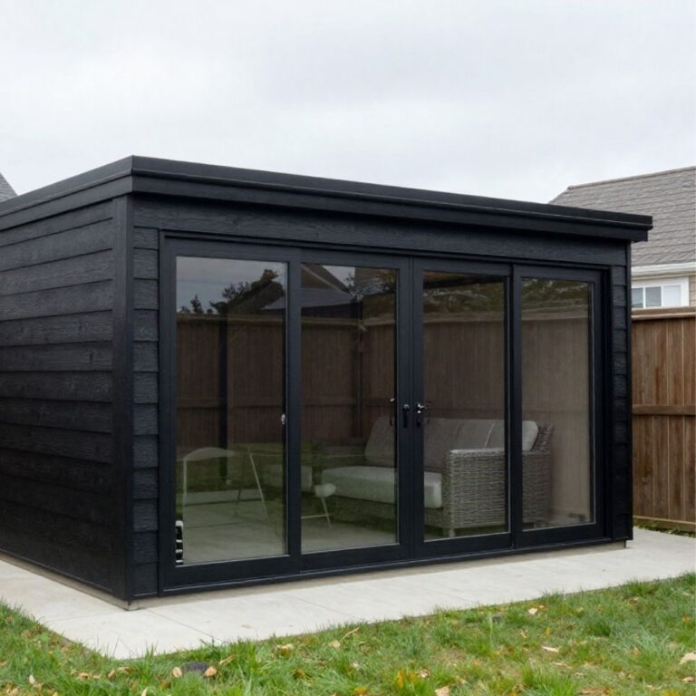 Modern garden room in Chichester
